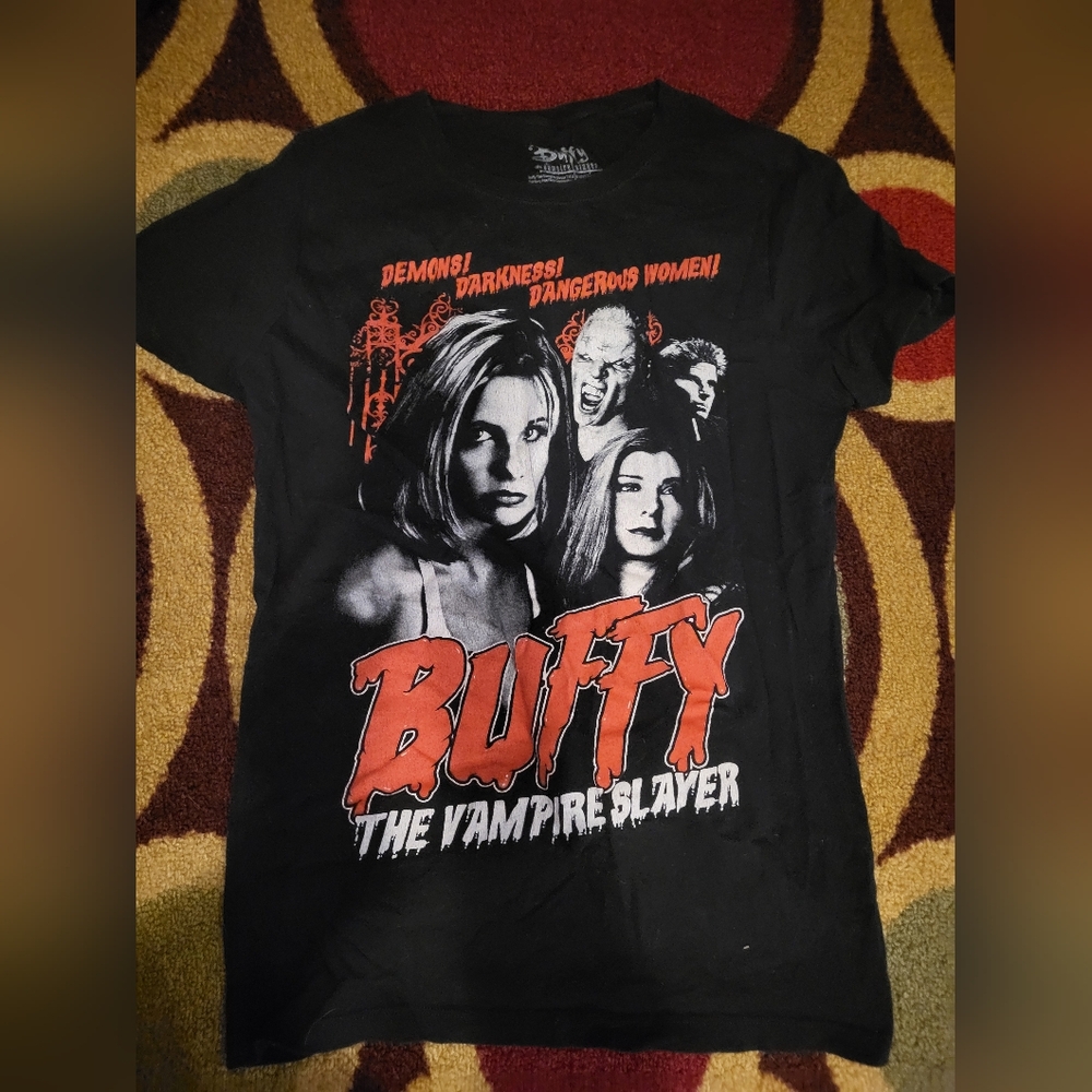 Buffy The Vampire Slayer Vtg Official Merch Tee